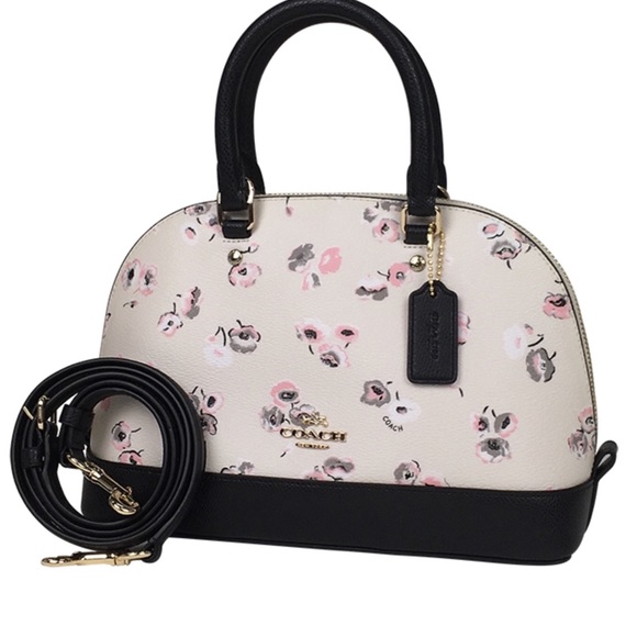 COPY - COACH SIERRA SATCHEL IN SMALL WILDFLOWER - Picture 1 of 8